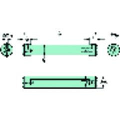 CXS-A20-04-06 Cylindrical Shank With Flat To CoroTurn® XS Double-Ended Adaptor - Industrial Tool & Supply