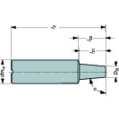 AE16-A19-CE-075 Milling Cutters With Exchangeable Solid Cutting Head - Industrial Tool & Supply