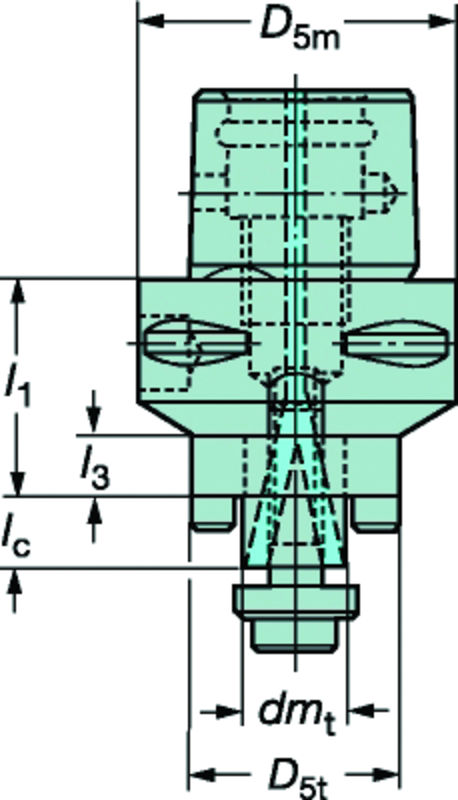 C439105C16032 Capto® Adapter - Industrial Tool & Supply