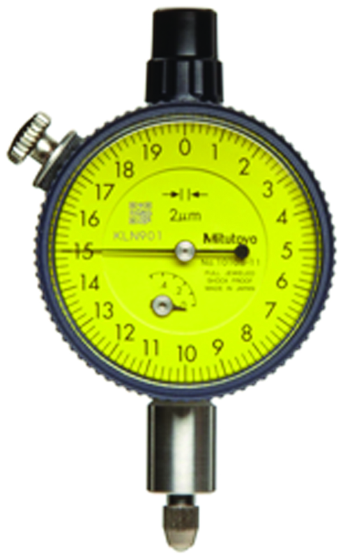 0.5MM 0.002MM DIAL IND W/LUG BACK - Industrial Tool & Supply