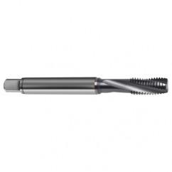 6-32 Dia. - 3BX - 3 FL - Cobalt Semi-Bott Tap - TiCN FORM-C DIN 371 - Industrial Tool & Supply
