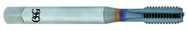 M12 x 1.25 Dia. - D6 - 4 FL - VC10 - TiCN - Standard Straight Flute Tap - Industrial Tool & Supply