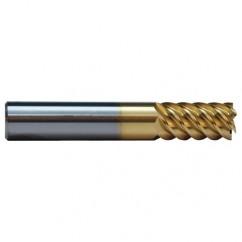 7/16 TuffCut SS 6 Fl High Helix Non-Center Cutting End Mill - Industrial Tool & Supply