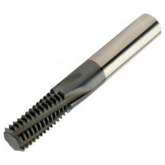 R217.16-120150AC27M 1620 12mm 6 FL Solid Carbide Thread Mill w/Cylindrical Shank - Industrial Tool & Supply