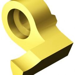 MB-09FB100-00-14R Grade 1025 CoroCut® MB Solid Carbide Head for Face Grooving - Industrial Tool & Supply
