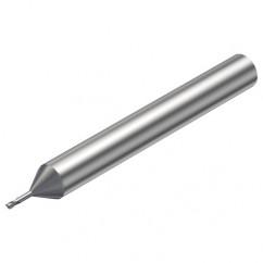R216.32-00630-AJ06G 1620 0.6mm 2 FL Solid Carbide End Mill - Corner Radius w/Cylindrical Shank - Industrial Tool & Supply