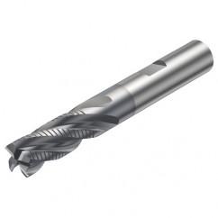R216.34-20030-BC38B 1620 20mm 4 FL Solid Carbide End Mill - Corner Radius w/Weldon Shank - Industrial Tool & Supply