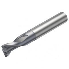 R216.22-04030BAI04G 1610 4mm 2 FL Solid Carbide End Mill - Corner Radius w/Cylindrical Shank - Industrial Tool & Supply