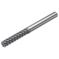 RA215.26-1650AAK12L 1620 6.35mm 6 FL Solid Carbide End Mill - Corner Radius w/Cylindrical Shank - Industrial Tool & Supply