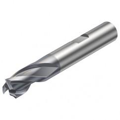 1P221-0300-XB 1630 3mm FL Straight Center Cut w/Weldon Shank - Industrial Tool & Supply