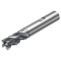 1P222-0600-XB 1630 6mm FL Straight Center Cut w/Weldon Shank - Industrial Tool & Supply