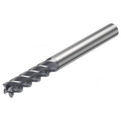1P360-0800-XA 1620 8mm FL Straight Center Cut w/Cylindrical Shank - Industrial Tool & Supply