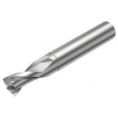 2P121-1600-NC H10F 16mm FL Straight Center Cut w/Cylindrical with Neck Shank - Industrial Tool & Supply