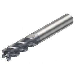 2S340-0500-050-MA 1640 5mm 4 FL Straight Corner Radius Center Cut w/Cylindrical Shank - Industrial Tool & Supply