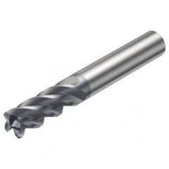 2S340-0500-050-MA 1640 5mm 4 FL Straight Corner Radius Center Cut w/Cylindrical Shank - Industrial Tool & Supply