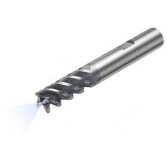 R215.34C10050-BC22P 1640 10mm 4 FL Solid Carbide End Mill - Corner Radius w/Weldon Shank - Industrial Tool & Supply