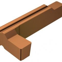 RG123L1-0200-0002-GS1115 CoroCut® 1-2 Insert for Grooving - Industrial Tool & Supply