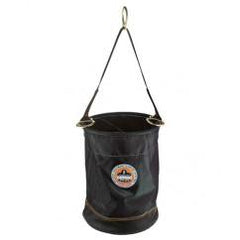 5650 BLK SYNTH LEATHER BOTTOM BUCKET - Industrial Tool & Supply