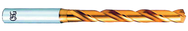 9 HSS-Co High Performance EX-GOLD Jobber Drill-TiN - Industrial Tool & Supply