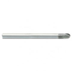 4mm TuffCut DM 2 Fl Ball Nose ALtima 52 Coated Center Cutting End Mill - Industrial Tool & Supply