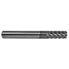 6mm TuffCut HS Multi-Fl ALTIMA Coated 0.50mm Corner Radii End Mill - Industrial Tool & Supply