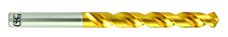 12mm HSSE High Performance EX-SUS-GOLD Jobber Drill-TiN - Industrial Tool & Supply
