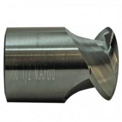 8mm TuffCut GP Stub Length 2 Fl Ball Nose TiCN Coated Center Cutting End Mill - Industrial Tool & Supply
