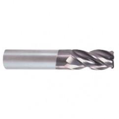 1/2 TuffCut XR 4 Flute Carbide End Mill .060R - Industrial Tool & Supply