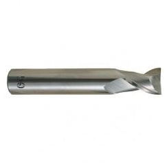 3/8 Dia. x 2-1/2 Overall Length 2-Flute Square End Solid Carbide SE End Mill-Round Shank-Center Cutting-Uncoated - Industrial Tool & Supply