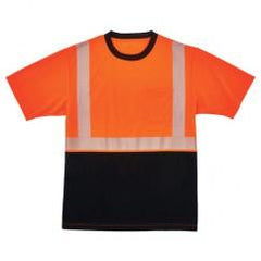 8280BK 3XL ORG/BLK PERF T-SHIRT - Industrial Tool & Supply