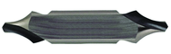 3.15mm x 56mm OAL 60° HSS Center Drill with Flat-Bright Form R - Industrial Tool & Supply