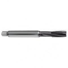 M6x0.50 6H 3-Flute PM Cobalt Semi-Bottoming 10 degree Spiral Flute Tap-TiAlN - Industrial Tool & Supply