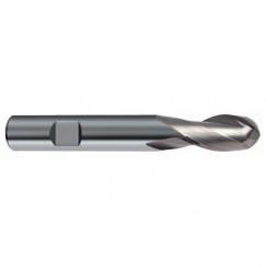 14mm Dia. - 83mm OAL - 30 Helix Bright CBD Ball Nose EM - 2 FL - Industrial Tool & Supply