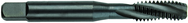 1/4-28 Dia. - GH3 - 3 FL - Premium HSS - TiCN Semi Bottoming Spiral FL Tap - Industrial Tool & Supply