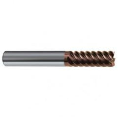 5/8" Dia. - 3-1/2" OAL - 45° Helix Nano-SI Carbide End Mill - 6 FL - Industrial Tool & Supply