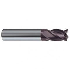 5/16 Dia. x 2 Overall Length 4-Flute Square End Solid Carbide SE End Mill-Round Shank-Center Cut-Firex - Industrial Tool & Supply