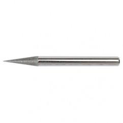 1/4X3" ELPTD DMD HONE 100G 12DEG - Industrial Tool & Supply
