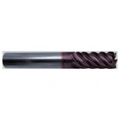 3/8" Dia. - 2-1/2" OAL - 6 FL Variable Helix Firex Carbide End Mill - Industrial Tool & Supply