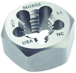 5 x .8 / Carbon Steel Metric Hex Die - Industrial Tool & Supply