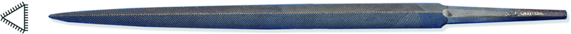 4" Three-Square File, Cut 2 - Industrial Tool & Supply