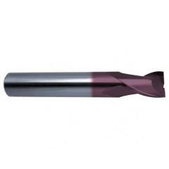 1/4" Dia. - 2-1/2" OAL - 2 FL 30 Helix Firex Carbide End Mill - Industrial Tool & Supply