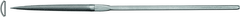 5-1/2" Escapement File, Half-Round, Cut 8 - Industrial Tool & Supply