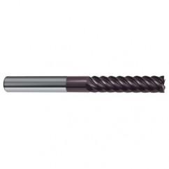 5/16" Dia. - 3" OAL - 45° Helix Firex Carbide End Mill - 6 FL - Industrial Tool & Supply