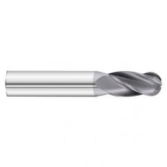 3200BTIALN 1/4X3/4X2-1/2 4F Ball Nose SEM - Industrial Tool & Supply