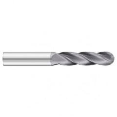 16mm x 63mm x 125mm 4 Flute Ball Nose  End Mill- Series 3200XL - Industrial Tool & Supply