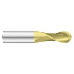 13/32 x 1 x 2-3/4 2 Flute Ball Nose  End Mill- Series 3215SD - Industrial Tool & Supply
