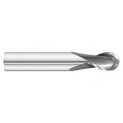 7/16 x 3/4 x 2-3/4 2 Flute Ball Nose  End Mill- Series 3215STB - Industrial Tool & Supply