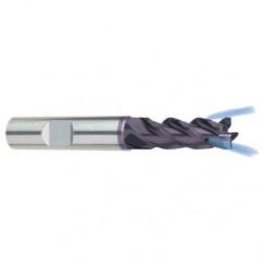 6mm Dia. - 57mm OAL - 4 FL Variable Helix Firex Carbide End Mill - Industrial Tool & Supply