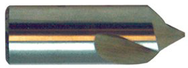 7/8 Dia. - 2-1/2" OAL - 90° LH - Bright- HSS - Spotting & Center Drill - Industrial Tool & Supply