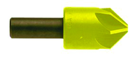 3 90° 6 Flute High Speed Steel Countersink-TiN - Industrial Tool & Supply